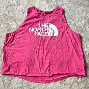 The North Face Women's Vibrant Pink Muscle Tee